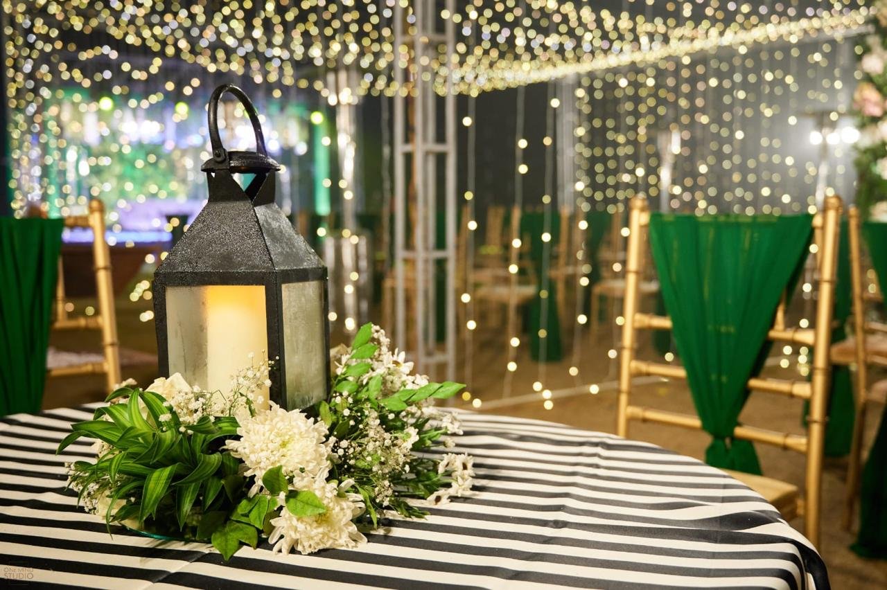 Stage and lighting decoration