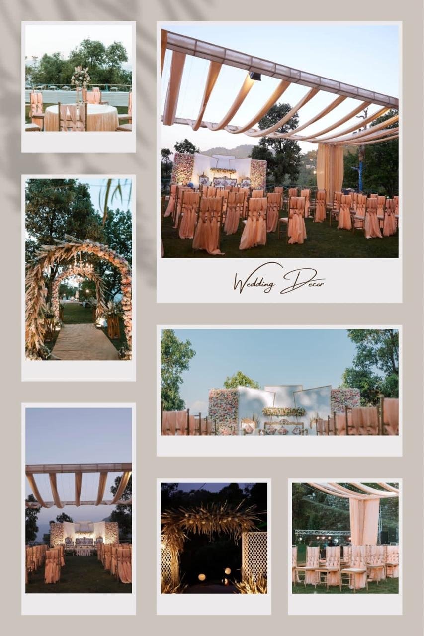 Decor details collage