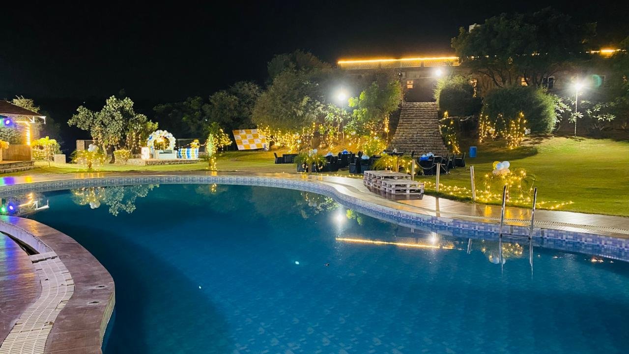 Resort swimming pool
