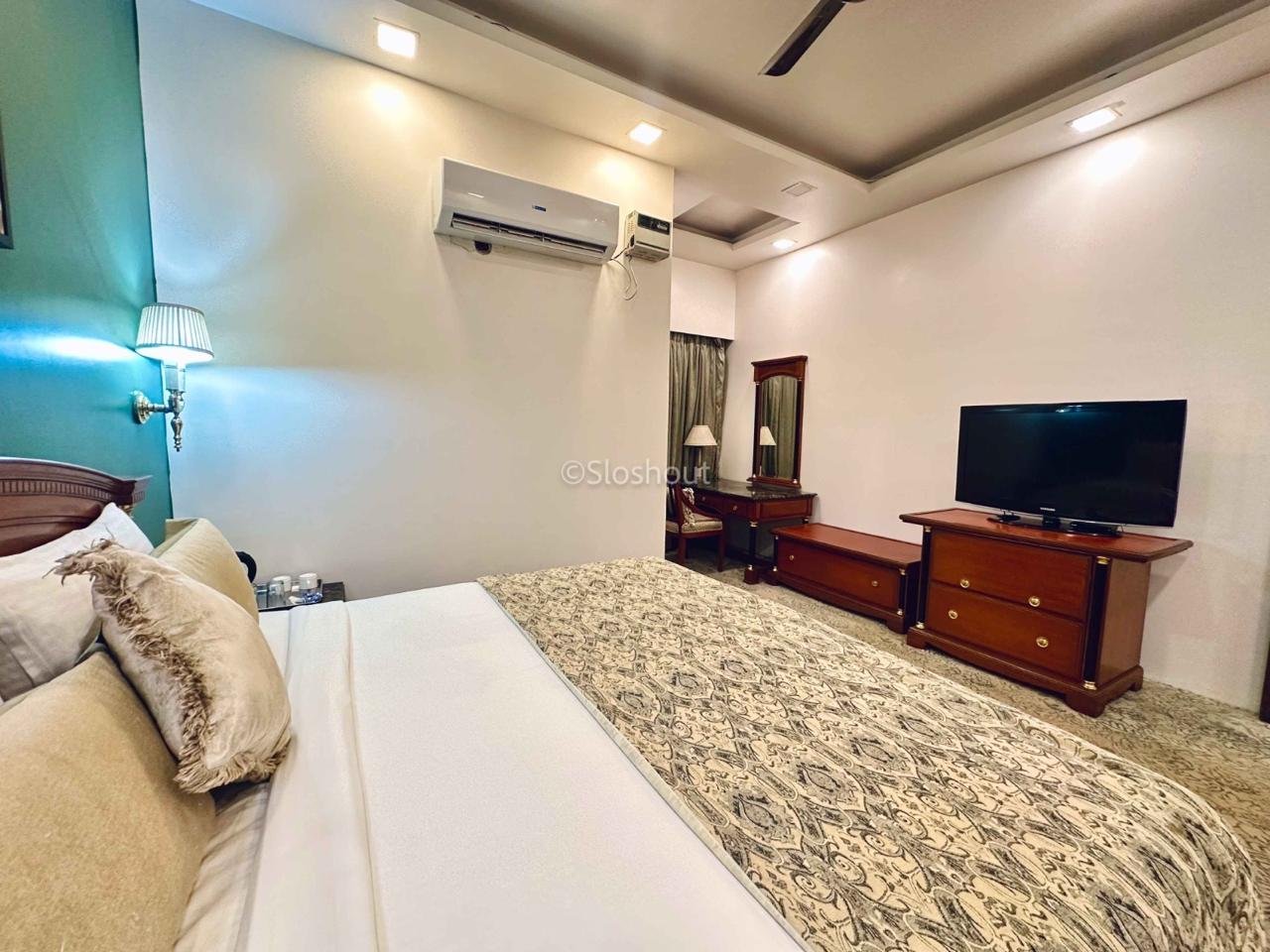 Resort room interior